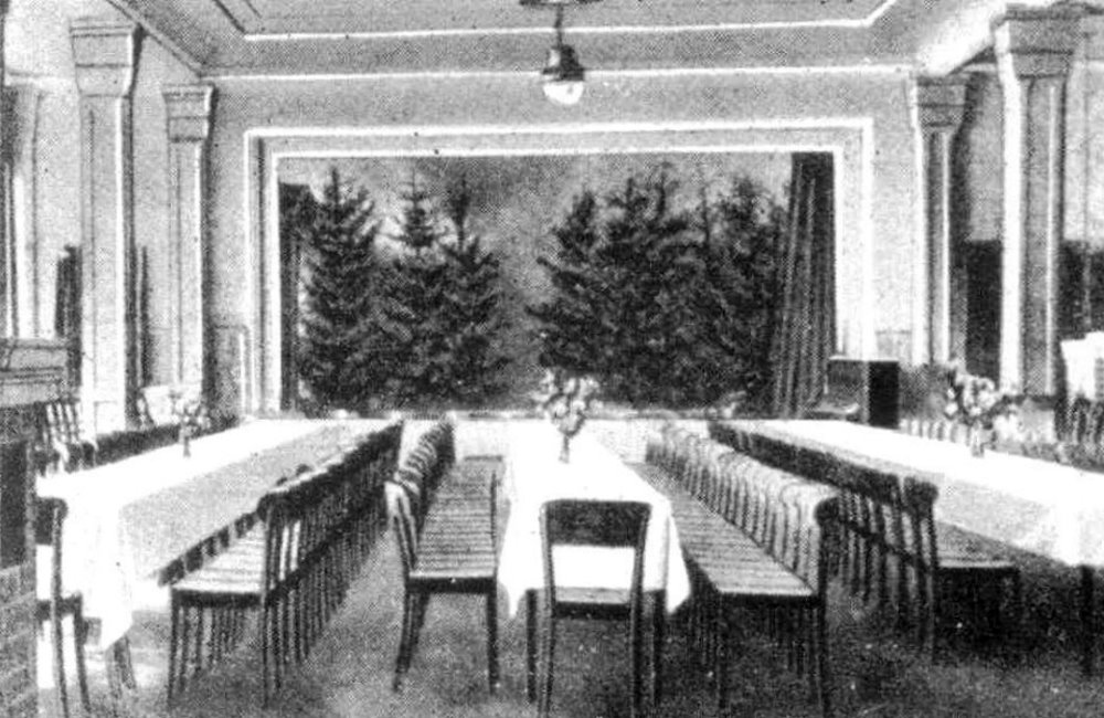 Wielka sala (restauracja Emila Blocka) Domu Strzeleckiego w Olecku 