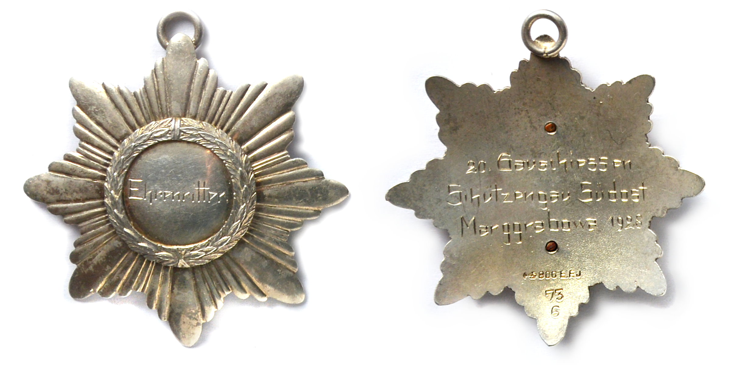 Odznaka Honorowego Rycerz przyznana w 1928 r. 