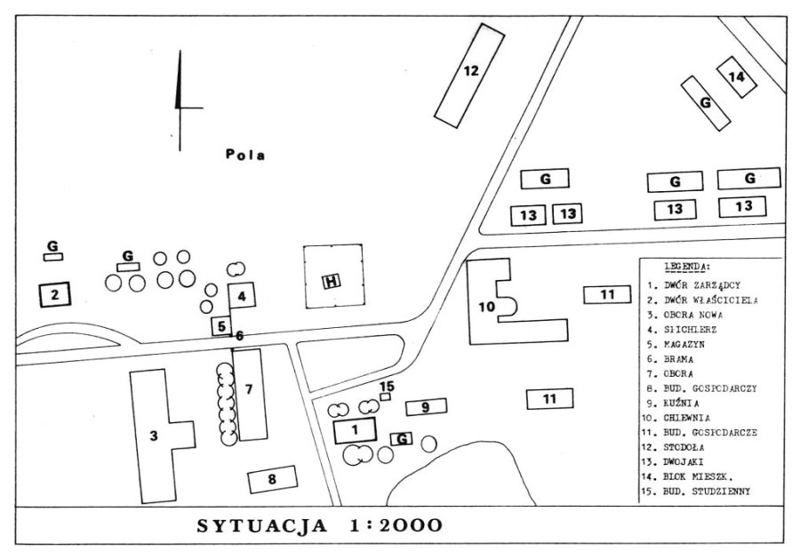 Szkic topograficzny.